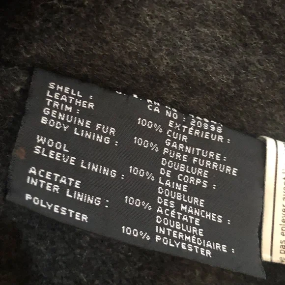 Hugo Boss Black Soft Leather Removeable Sheepskin Collar Bomber Jacket Men's 46 - Picture 12 of 16